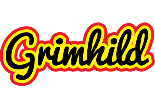 Grimhild flaming logo