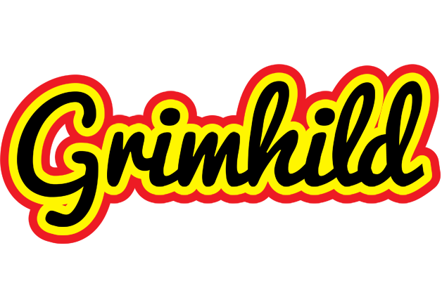 Grimhild flaming logo