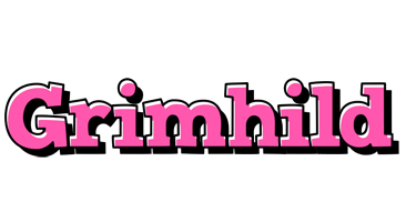 Grimhild girlish logo