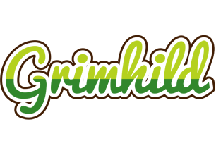 Grimhild golfing logo