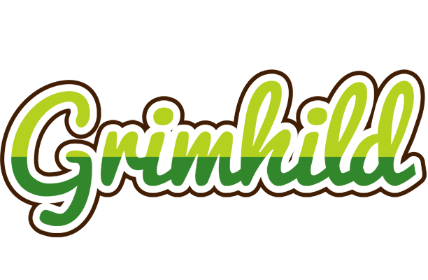 Grimhild golfing logo