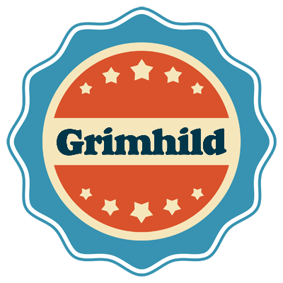 Grimhild labels logo
