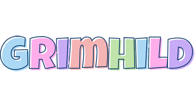 Grimhild pastel logo