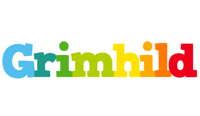 Grimhild rainbows logo