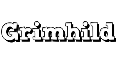 Grimhild snowing logo