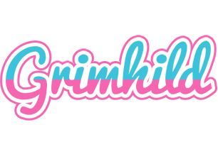 Grimhild woman logo