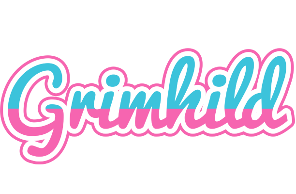 Grimhild woman logo