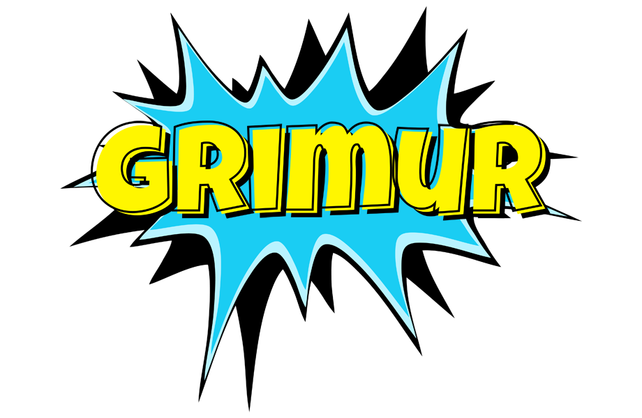 Grimur amazing logo