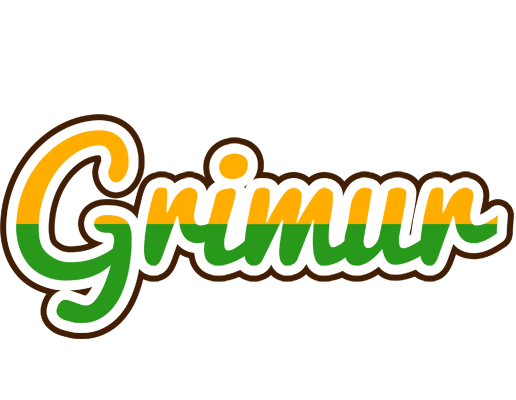 Grimur banana logo