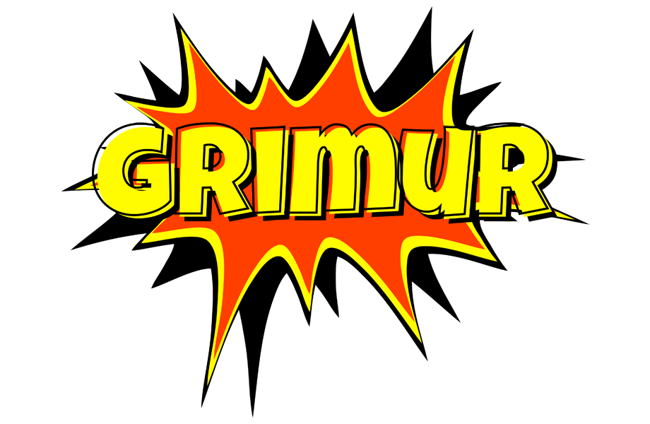 Grimur bazinga logo