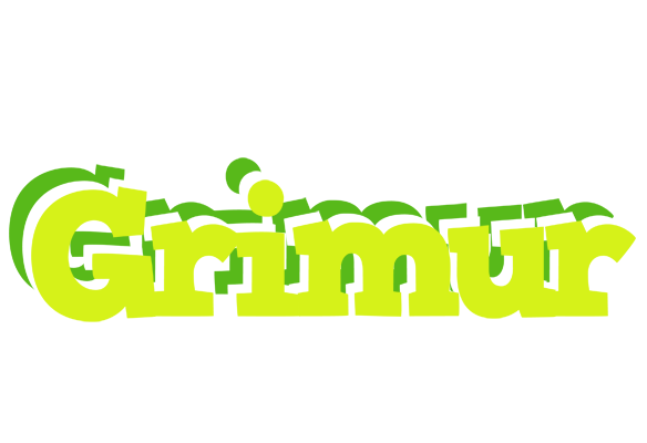 Grimur citrus logo