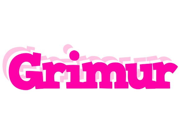 Grimur dancing logo