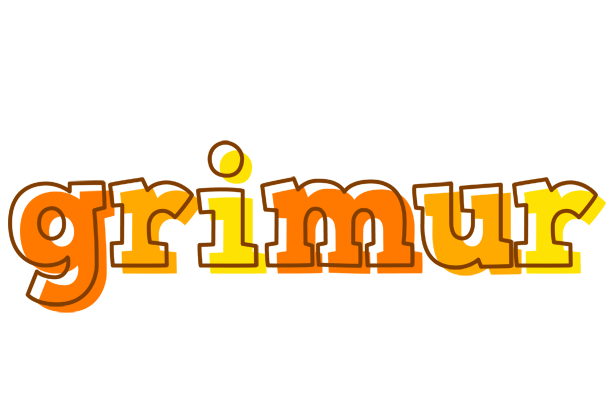 Grimur desert logo