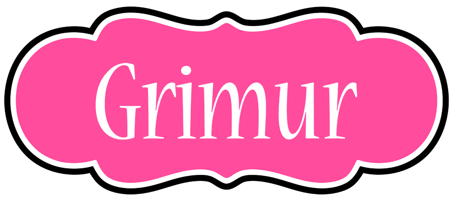 Grimur invitation logo