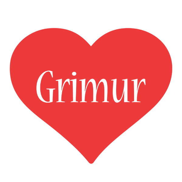 Grimur love logo