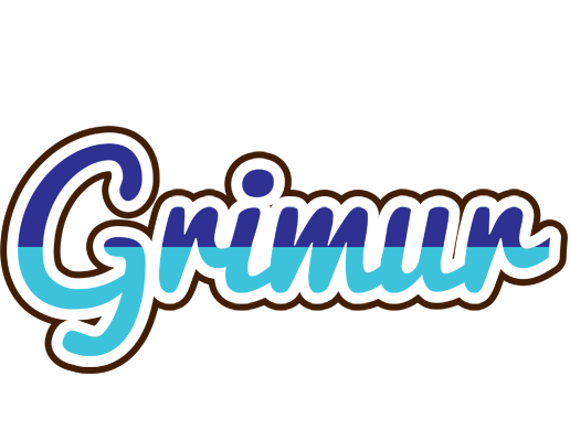 Grimur raining logo