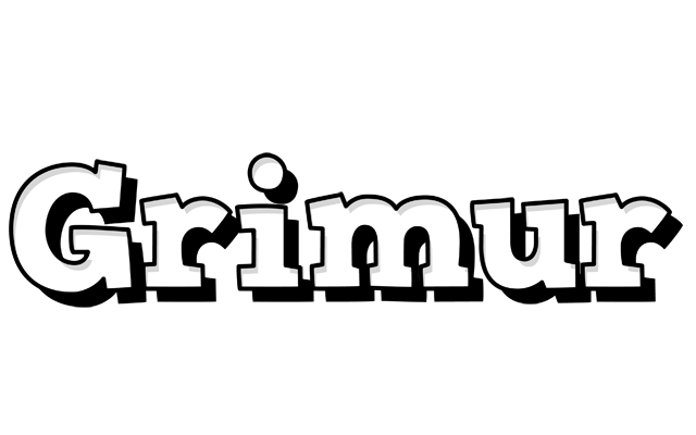 Grimur snowing logo