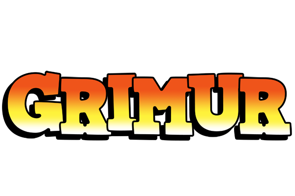 Grimur sunset logo