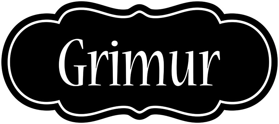 Grimur welcome logo