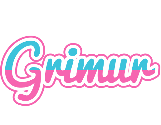 Grimur woman logo