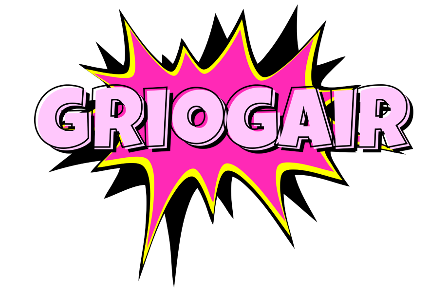 Griogair badabing logo
