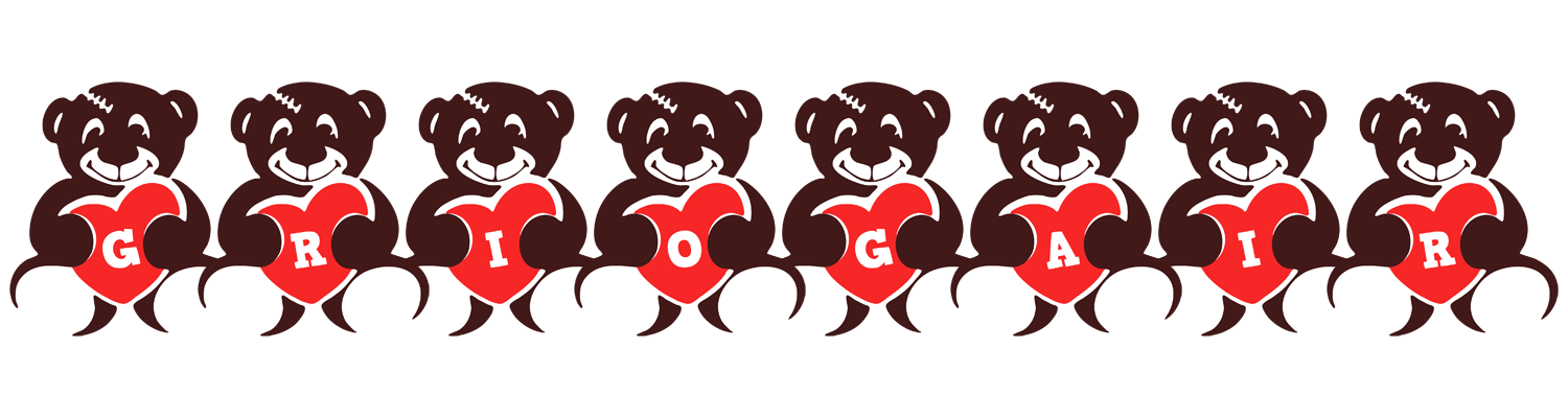 Griogair bear logo