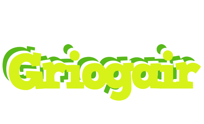 Griogair citrus logo