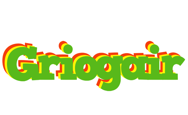 Griogair crocodile logo