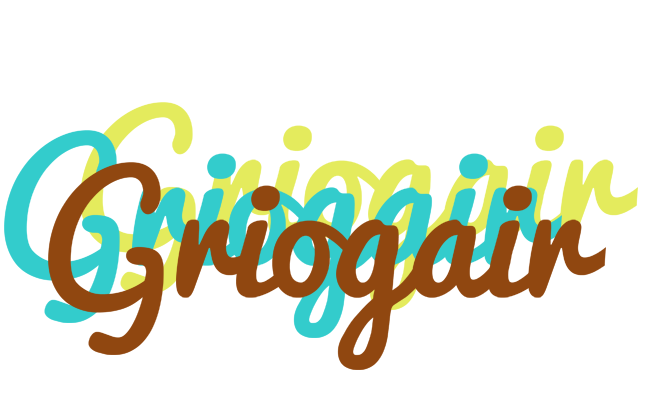 Griogair cupcake logo