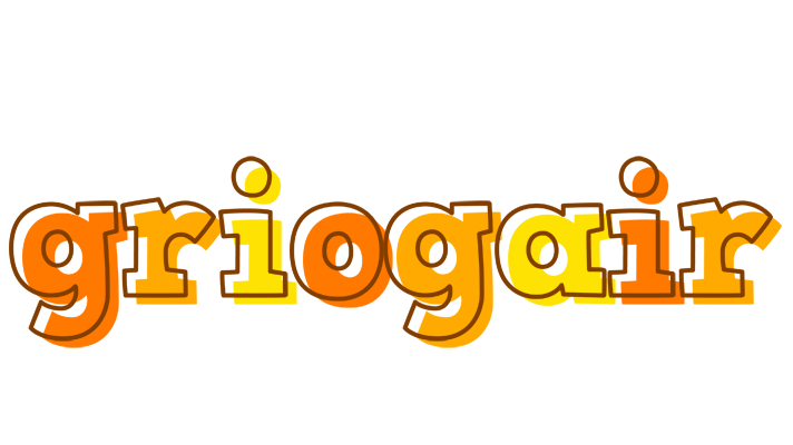 Griogair desert logo
