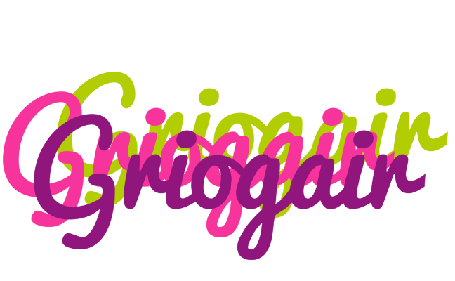 Griogair flowers logo