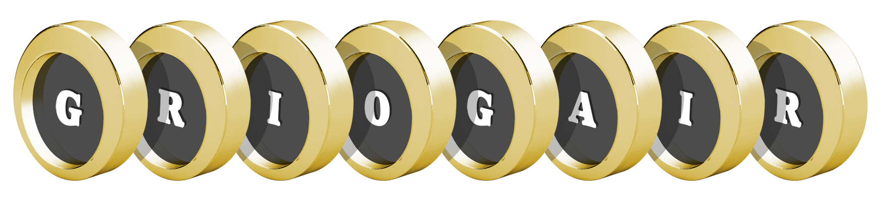 Griogair gold logo