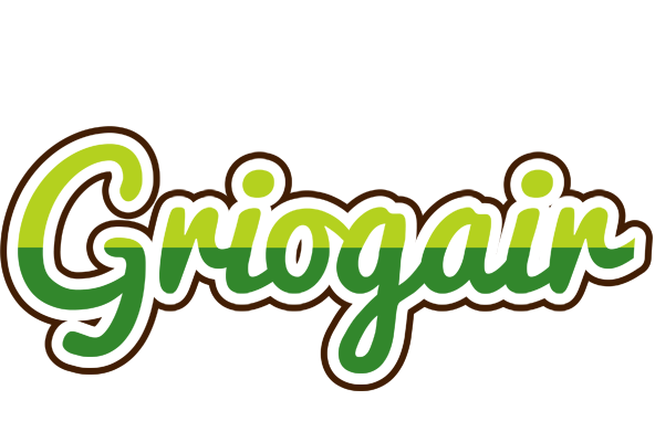 Griogair golfing logo