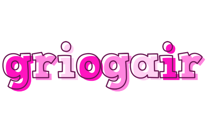 Griogair hello logo