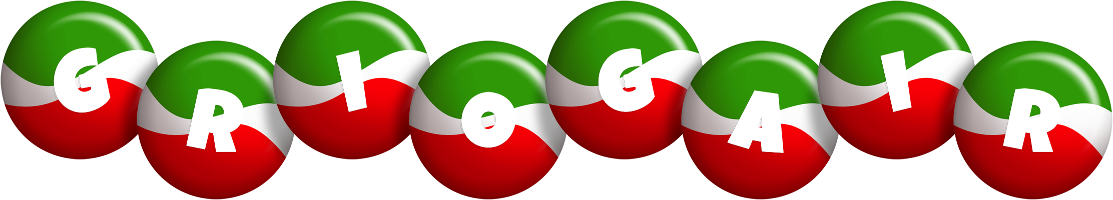 Griogair italy logo