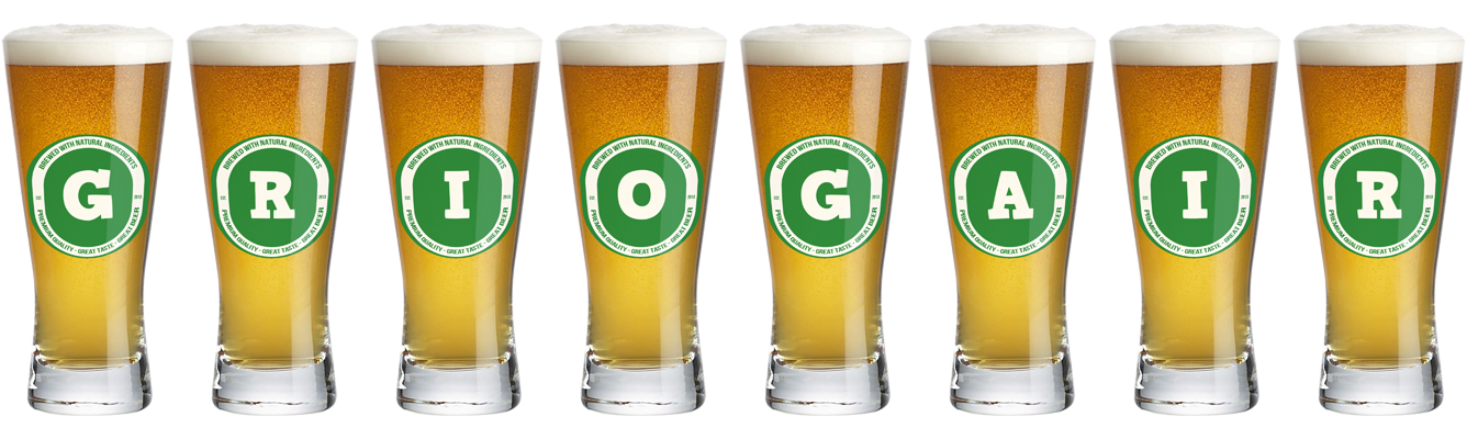 Griogair lager logo