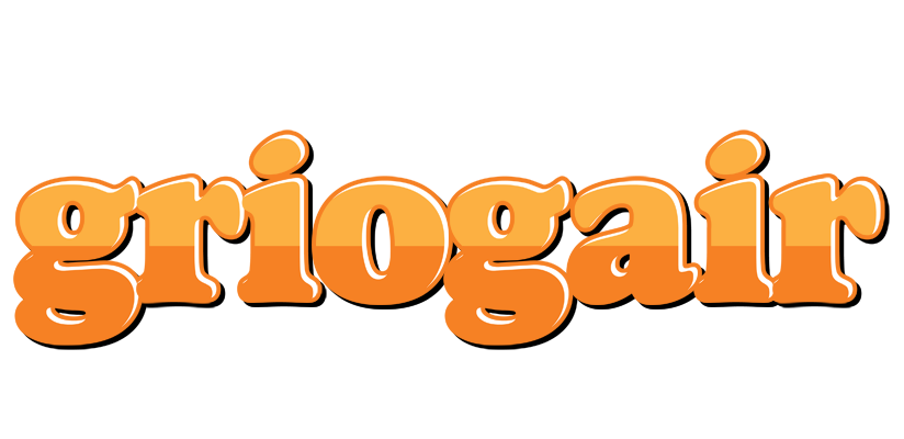 Griogair orange logo