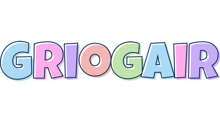 Griogair pastel logo