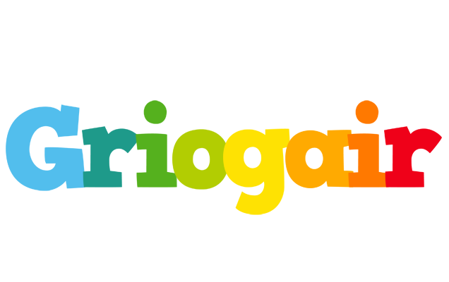 Griogair rainbows logo