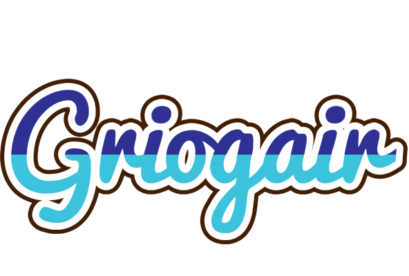Griogair raining logo