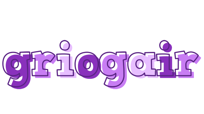 Griogair sensual logo