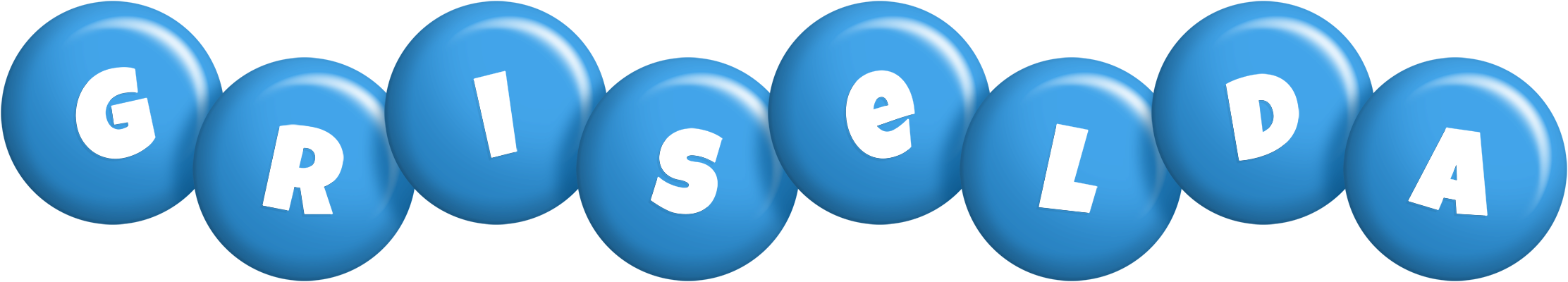 Griselda candy-blue logo