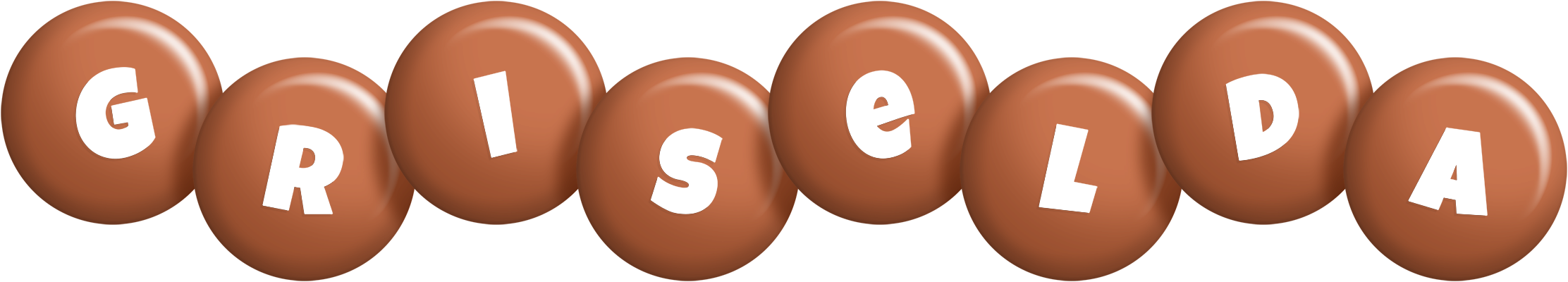 Griselda candy-brown logo