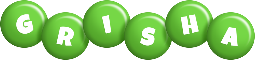 Grisha candy-green logo