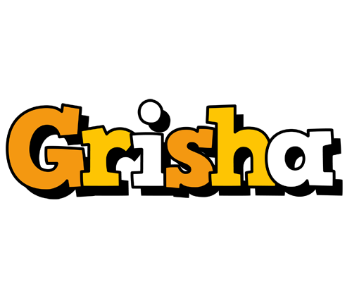 Grisha cartoon logo