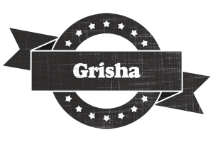 Grisha grunge logo