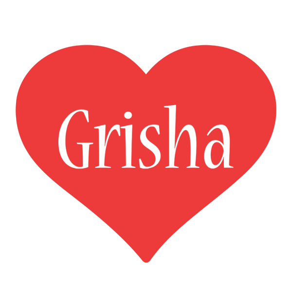 Grisha love logo