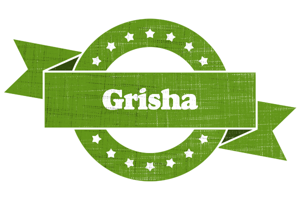 Grisha natural logo