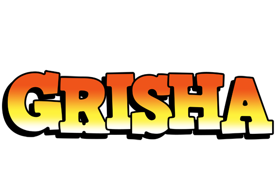 Grisha sunset logo