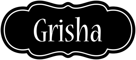 Grisha welcome logo